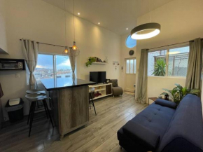 Loft hermoso con bella vista de la ciudad